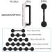 Handrail 1ft -20ft Banister Stairs Indoor Outdoor Steps Railing Staircases Railings Handrails for Disabled Elderly Kids Black Metal Wrought Iron Safety Support Rod (Size : 5ft/150 - Buy Online on GoSupps.com
