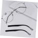 Gleavi Sunglasses Frame Replacement Bars | Accessories for Glasses Repair | Durable Brille Arm Covers | Black 13.8x0.8cm - Buy Online on GoSupps.com