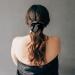 YEEPSYS Large Satin Scrunchy for Women - Elastic Ponytail Holder - Soft Hair Care - Black - Buy Online on GoSupps.com