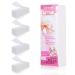 LOOHAOC 400 pieces/nonwoven wax strips facial and body hair removal wax strip pad 0.5 g (pack of 2)