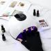 UV Protection Gloves for Gel Nail Lamp | Professional Manicure Gloves | Fingerless Nail Art Gloves - Buy Online on GoSupps.com