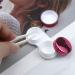 Buy NATUCE 2PCs Contact Lens Container Set - Travel-Friendly with Mirrors - Pink & Rose Gold - Ideal for Home & Travel - Buy Online on GoSupps.com
