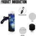 Shop Pseasysky Van Gogh Starry Night Chapstick Holder | Keychain Clip-on Lip Balm Pouch for Women & Girls - Buy Online on GoSupps.com