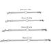 LERTREEUK Double Dog Leash - Stainless Steel 2 Way Chain Coupler for Easy Walking (70cm) - International Shipping Available - Buy Online on GoSupps.com