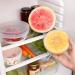 Silicone Stretch Storage Covers Food Protection Cover Transparent Reusable Suitable for Cups Bowls Jars Utensils Etc.(White Transparent) - Buy Online on GoSupps.com