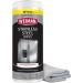 Weiman Stainless Steel Wipes - Large Microfiber Cloth for Appliances - Removes Fingerprints, Residue, Water Marks, and Grease - Ideal for Refrigerators, Dishwashers, Ovens, Grills - Packaging May Vary - Buy Online on GoSupps.com