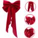 FRCOLOR Satin Ribbon Hairpin Large Cheer Hair Bows Hair Ribbon Hair Clips for Makeup Hair Bows for Teen Hair Barrettes Hair Clips Barrettes Giant Bow Metal Bow Tie Red Miss Headband - Buy Online on GoSupps.com