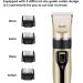 Hair Clippers for Men Hair Cutting Kit Electric Rechargeable Beard Trimmer Cordless Beard Shaver for Pet Dogs Baby Kids with Guide Combs (Gold A2) - Buy Online on GoSupps.com