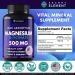 Magnesium Glycinate 500MG Capsules Magnesium Supplement for Adults & Kids with Kava Kava High Absorption Vegan & Non-GMO 120 Capsules 120 Count (Pack of 1) - Buy Online on GoSupps.com