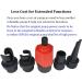 BUENNUS Car Compressor Inflatable Valve Adapter with 4 Nozzles for Air Mattress, Pool, Boat, Kayak and More - Buy Online on GoSupps.com