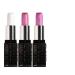 Glitter Lip Gloss - 3 Lipsticks with Luminous Finishes Fashionable Red - For Everyday Wear Commuting Valentine's Day Holidays Women Girls Parties Travel and the Office