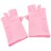 Healeved 2 Pairs Nail Gloves Nail Art Anti-uv Gloves Gel Manicures Gloves Protective Gloves Manicure Uv Gloves Nail Uv Gloves Nail Nails Gel Nail Polish Spandex Fingerless Pink - Buy Online on GoSupps.com