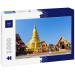 Lais Puzzle Pagoda at Wat Phra That Hariphunchai in Lamphun in the north of Thailand 1000 pieces