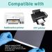 KASYU DTF Powder Film Kit - Sensor Recognition Stickers - 1.1 lbs White Adhesive - 10Pcs Transfer Paper - For DTF & Sublimation Printers - Buy Online on GoSupps.com
