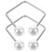 Lot de 2 Fa onneurs de Fossettes en M tal Titanium Entra neur Facial L ger et Confortable pour Hommes et Femmes Outil D Exercice Visage pour Sublimer les Traits et