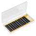 Eyebrow Extensions False Eyebrow With Plastic Box Lash Eyebrow Extensions Dust Proof And Sanitary 9mm / 10mm / 11mm Black (9mm)