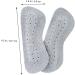 9 Pairs Anti-Wear Foot Stickers - Wear-Resistant Anti-Slip Heel Pads for High Heels | Cow Leather Cushion & Rear Heel Sticker - Grey - Buy Online on GoSupps.com