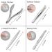ZIZZON Professional Nail Care Kit - Rose Gold Travel Case Manicure Grooming Set - Buy Online on GoSupps.com