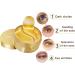  KFDDRN 120 Pcs Eye Pads for Dark Circles 24K Gold Gel Eye Pads Eye Mask Face Mask Hydrating Collagen Against Under Eye Bags Against - Buy Online on GoSupps.com