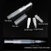 Transparent Twist - Nail Oil Transparent Twist Empty Cuticle Oil and Nail Polish with Brush for Liquid Foundation Nail Polish With Brush Head + Large Silicone Head + Tongue Hea - Buy Online on GoSupps.com