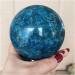 Buy JUKUCKV Blue Apatite Ball - 55mm Natural Healing Stone for Spiritual Support | Polished Crystal for Chakra & Meditation - Buy Online on GoSupps.com