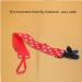 Universal Pacifier Holder Leash - Non-Toxic Safe & Foldable for On-the-Go (Red Dots) | International Shipping Available - Buy Online on GoSupps.com