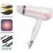 ADITAM Dual Voltage Hair Dryer 2000 Watts for Travel and Home Using Folding Handle Blow Dryer Dc Motor/Pink Double The Comfort - Buy Online on GoSupps.com