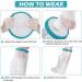 Polaland Waterproof Leg Protector for Plaster - Adult & Children's Shower Bandage Cover - Buy Online on GoSupps.com