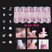 Herbests 12 PCs DIY Nail Stamping Set - Floral & Animal Design Plates for Stunning Nail Art | Perfect for Teens & Adults - Buy Online on GoSupps.com
