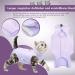 Voarge Recovery Suit for Cats & Dogs | Post-Op Anti-Licking & Trimming | Purple (M) | Comfortable Recovery Wear - Buy Online on GoSupps.com