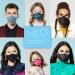 Meo Lite Face Mask - Reusable Washable Breathable & Comfortable | Includes 2 Lite Replaceable Filters (Large Stitch - Buy Online on GoSupps.com