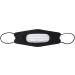 Wangely 10-Pack Adult Disposable Mouth Protection with Transparent Window | 4-Layer High Filtration | Breathable Anti-Fog Mask for Deaf/Hard of Hearing | Black - Buy Online on GoSupps.com