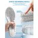 3D Sports Shoe Insoles for Men & Women - MARRDO Plantar Fasciitis Memory Foam Inserts for Running & Shock Absorption (Black XL Size - Buy Online on GoSupps.com