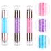 FRCOLOR 3Pcs Colorful Glitter Nail Art Stamper Set | Jelly Clear Nail Stamper for Manicure | Best Nail Art Tool Accessories - Buy Online on GoSupps.com