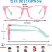 CHEERS DEVICES Blue Light Blocking Glasses for Kids & Teens | Unbreakable Anti-Glare Frames | 5 Pair Mix | Age 8-16 - Buy Online on GoSupps.com