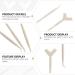 Buy Minkissy 10-Hour Y-Shaped Silicone Eyelash Brush | Best Mini Eyelash Comb for Lifting & Permanent Waves - International Shipping - Buy Online on GoSupps.com