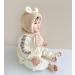 Kids 2 in 1 Winter Hoodie Scarf Set | Toddler Thermal Balaclava Hat | Fleece Lined Hat Scarves for Boys Girls 6 Months-4 Years - Beige - Buy Online on GoSupps.com