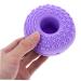 Buy Hemoton Makeup Brush Cleaning Pad Effective Brush Cleaner & Washer 8.3x8.3cm Purple Scrubber for Flawless Makeup - Buy Online on GoSupps.com