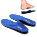 Valsole Orthotic Insole High Arch Foot Support Soft Medical Functional Insoles Insert for Severe Flat Feet Plantar Fasciitis Feet Pain Foot Valgus for Man and Woman (3.5-4 UK-230mm Blue) 3.5-4 UK-230mm Blue