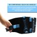 BRMDT Gait Belt with Handle for Safety Transfer - Quick Release Locking Buckle, 31-54 Inch - Buy Online on GoSupps.com