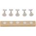 Magnetic Nail Art Practice Stand Strong Adsorption Nail Holder for Different Shapes And Sizes Wooden & Alloy Nail Display - Buy Online on GoSupps.com
