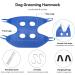 Aucenix Breathable Pet Grooming Hammock Harness for Small Dogs (M) Blue - 4 Hooks, Durable Restraint Bag for Nail Clipper and Bath Grooming - Buy Online on GoSupps.com