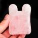 Face Massager Gua Sha Rose Quartz Jade Guasha Stone for Chin Neck Face Lifting Wrinkle Remover Skin Detox Beauty Care 1Pcs (Color : Heart) - Buy Online on GoSupps.com