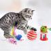 Shop GOLDGE 16-Piece Cat Toy Set | Feather Toys & Balls for Cats - International Shipping Available - Buy Online on GoSupps.com