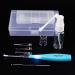 Airgoesin Upgraded Tonsil Stone Removing Tool with LED Light Pick Blue 4 Tips + Mist Pump Bottle (Empty) Oral Care Clean with Case Tool Set With Sprayer 1