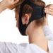 Anti-Snoring Chin Strap - Professionally Effective Black Chin Strap for Snoring Reduction - International Shipping Available - Buy Online on GoSupps.com