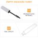 Healeved 10pcs Eyelash Tube Eyelash Mascara Eyelash Wand Tube Mascara Bottles Empty Cosmetic Plastic White - Buy Online on GoSupps.com