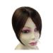Bangs Bangs Hair Clip in Human Hair Bangs Middle Part Indian Fringe Hairpieces Straight Natural Hair Crown Topper Clip in Top Hairpieces for Women with Thinning Hair for Women Curved Bangs for Daily Dark Brown