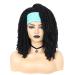 Dreadlock Wig Headband: Black Short Passion Twist Braided Wig for Black Women (Black-16) - Buy Online on GoSupps.com