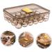 Healeved Box Egg Carton Refrigerator Eggs Fridge Egg Dispenser Fridge Egg Holder Egg Holders re-usable - Buy Online on GoSupps.com